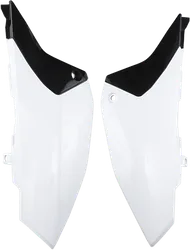 Acerbis Side Panel Number Plates White Black