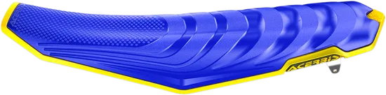 Acerbis Single Piece X-Seat Air Blue Yellow Washable