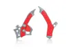 ACERBIS X Grip Frame Guards Silver Red