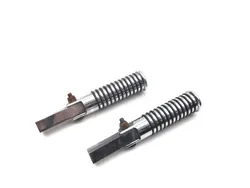 Left Right Set Passenger Peg Bracket 1991 HarleySportster 1200 XLH1200 2879A x