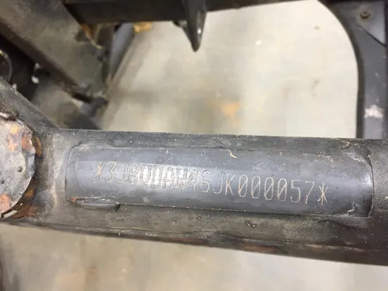 Frame Chassis CLN Ready To Go 2018 Can-Am Maverick X3 R XDS Turbo 2886A PARTS