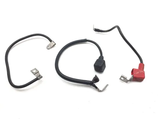 Positive Negative Battery Starter Wires 2018 Kawasaki Ninja ZX6R ZX636 KRT 2898A