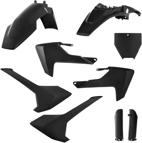 Acerbis Complete Plastic Fender Body Kit Black