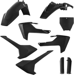 Acerbis Complete Plastic Fender Body Kit Black