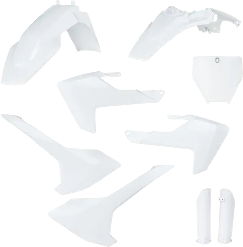 Acerbis Complete Plastic Fender Body Kit White