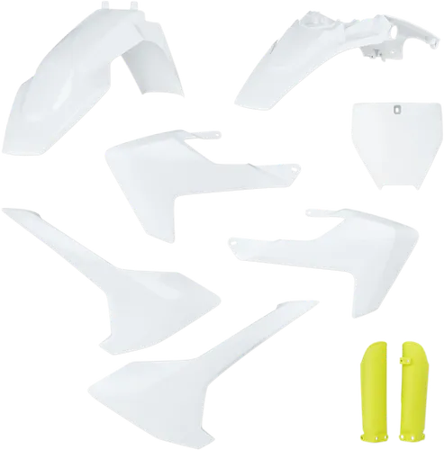 Acerbis Complete Plastic Fender Body Kit 19 OE White/Yellow