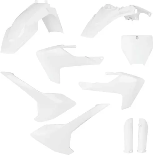 Acerbis Complete Plastic Fender Body Kit OE White