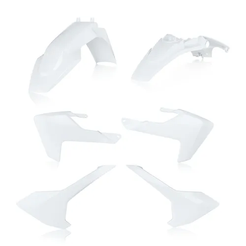 Acerbis White Plastic Fender Body Kit