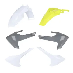 Acerbis White Plastic Fender Body Kit