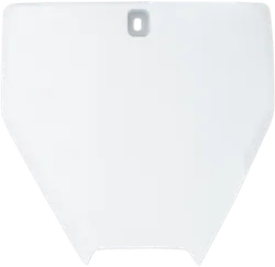 Acerbis White Front Number Plate