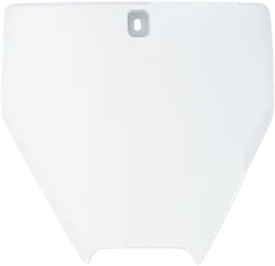 Acerbis White 20 Front Number Plate