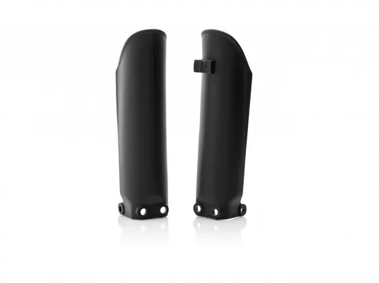 Acerbis Black Lower Fork Cover Protector Guard Set 2