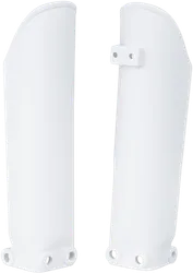 Acerbis White 20 Lower Fork Cover Protector Guard Set