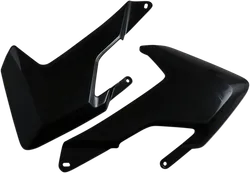 Acerbis Left Right Radiator Shrouds Black