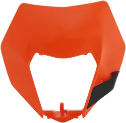 Acerbis Front Headlight Shell Cover Orange