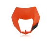 Acerbis Front Headlight Shell Cover Orange