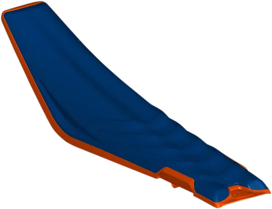 Acerbis Single Piece X-Seat Blue Orange