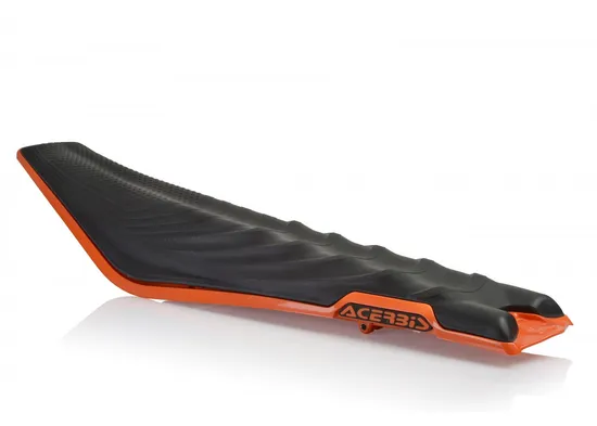 Acerbis Single Piece X-Seat Air Black Orange Washable