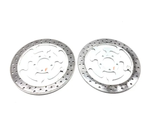 Left Right Front Brake Disc Rotors 08 Harley Electra Ultra Classic FLHTCU 2896A