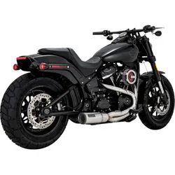 Vance Hines Hi Output Short Exhaust System Brushed SS
