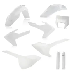 Acerbis Complete Plastic Fender Body Kit White