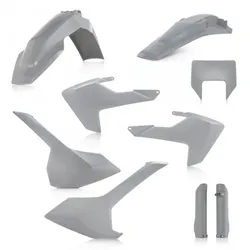 Acerbis Complete Plastic Fender Body Kit Gray