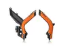 ACERBIS X Grip Frame Guards Black Orange