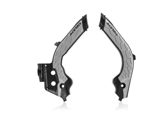 Acerbis X Grip Frame Guards Black Gray
