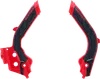 Acerbis X Grip Frame Guards Red Black