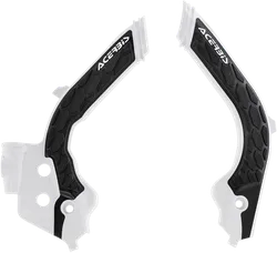 ACERBIS X Grip Frame Guards White Black