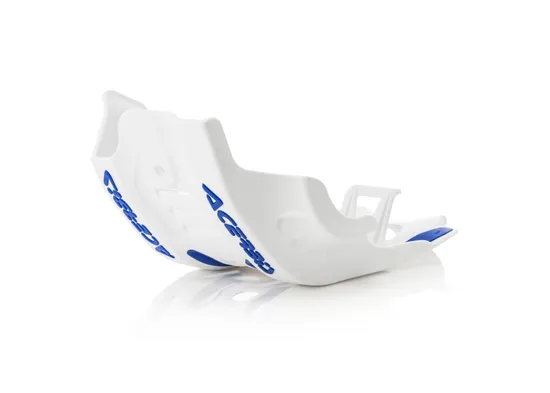 Acerbis Polypropylene Chassis Belly Skid Plate Blue White
