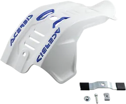 Acerbis Polypropylene Chassis Belly Skid Plate Blue White