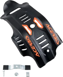 Acerbis Polypropylene Chassis Belly Skid Plate Black Orange