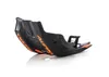 Acerbis Polypropylene Chassis Belly Skid Plate Black Orange