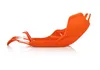 Acerbis Polypropylene Chassis Belly Skid Plate Orange White