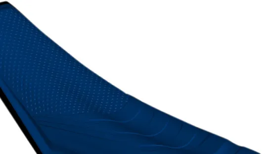 Acerbis Single Piece X-Seat Blue Black