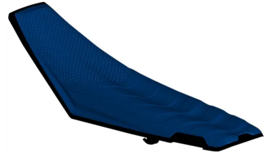 Acerbis Single Piece X-Seat Blue Black