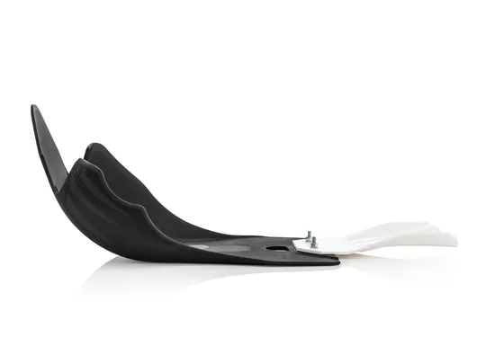 Acerbis Polypropylene Chassis Belly Skid Plate Black White