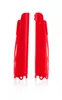 Acerbis Red Lower Fork Cover Protector Guard Set