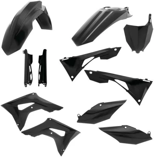 Acerbis Complete Plastic Fender Body Kit Black
