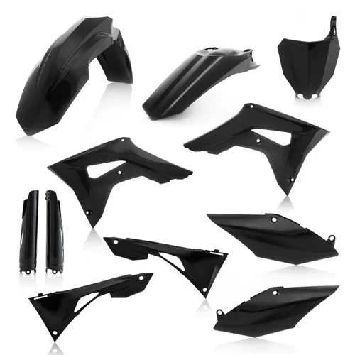 Acerbis Complete Plastic Fender Body Kit Black 1