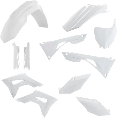 Acerbis Complete Plastic Fender Body Kit White
