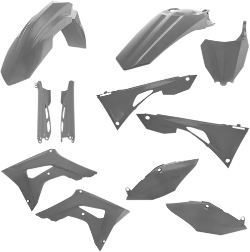 Acerbis Complete Plastic Fender Body Kit Grey