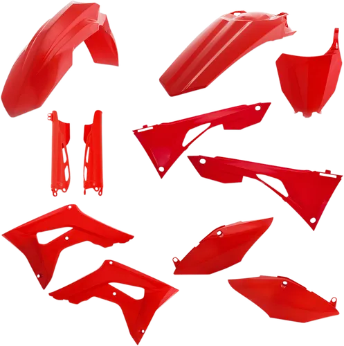 Acerbis Complete Plastic Fender Body Kit Red