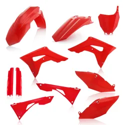 Acerbis Complete Plastic Fender Body Kit Red