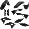 Acerbis Complete Plastic Fender Body Kit Black
