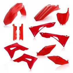 Acerbis Complete Plastic Fender Body Kit Red