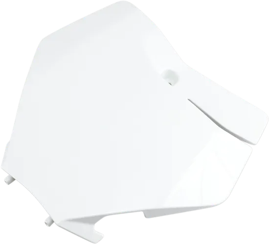 Acerbis White Front Number Plate