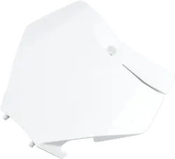 Acerbis White Front Number Plate