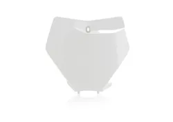 Acerbis White Front Number Plate